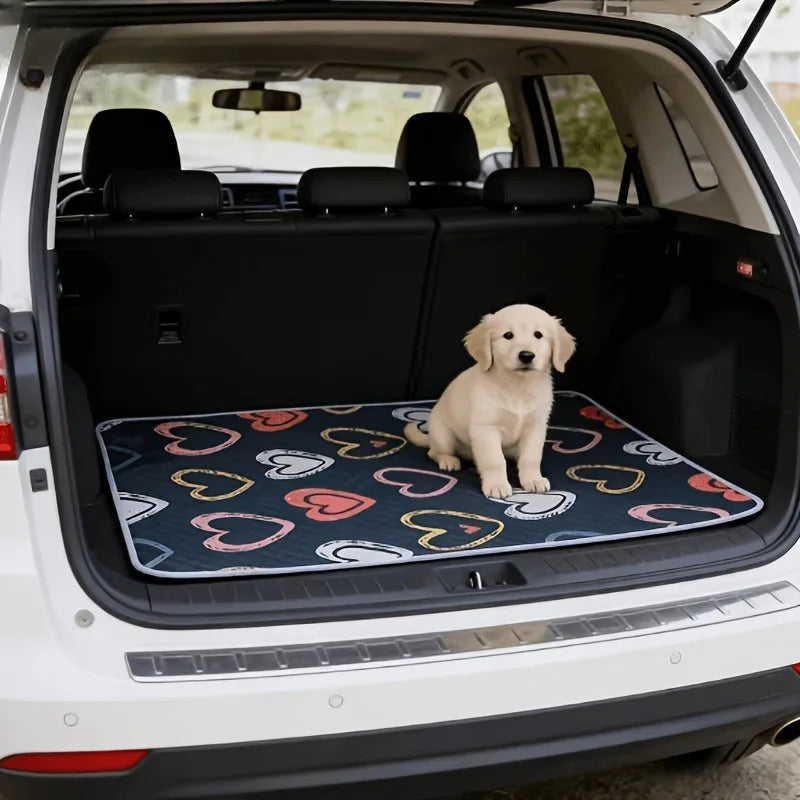 2-Pack Dog Training Pads Washable Absorbent Diaper Mat Puppy Training Pad Bed Pet Urine Pads Pet Car Seat Cover Pet Supplies